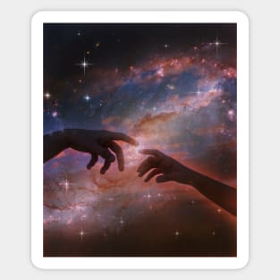 The creation of the galaxy Sticker